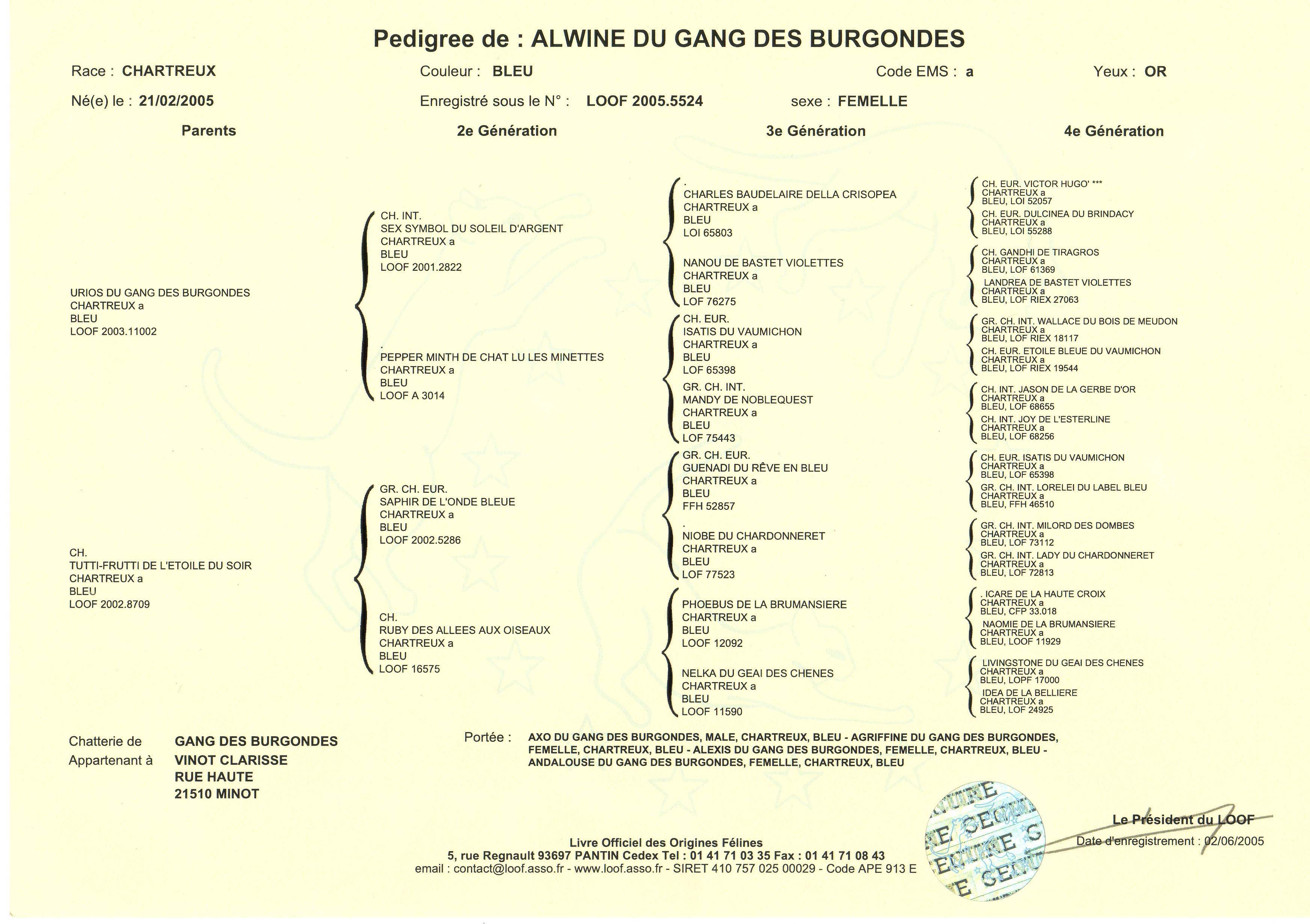 Pedigree_alwine